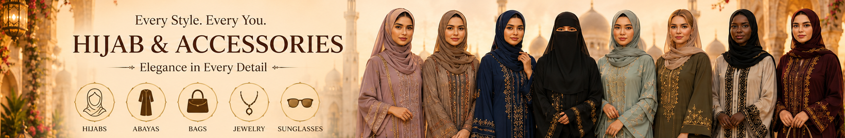 DarulHijab Premium Hijab, Abaya and Accessories